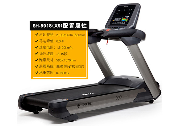 舒华X9商用电动跑步机SH-5918